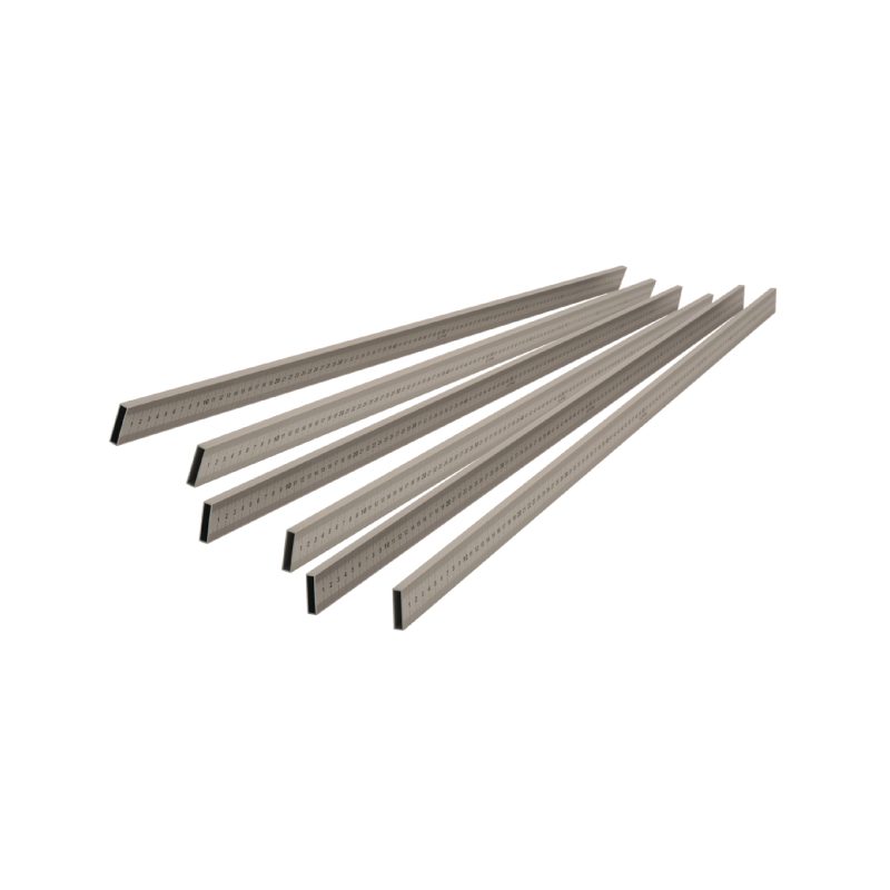 Varillas medidoras de aluminio