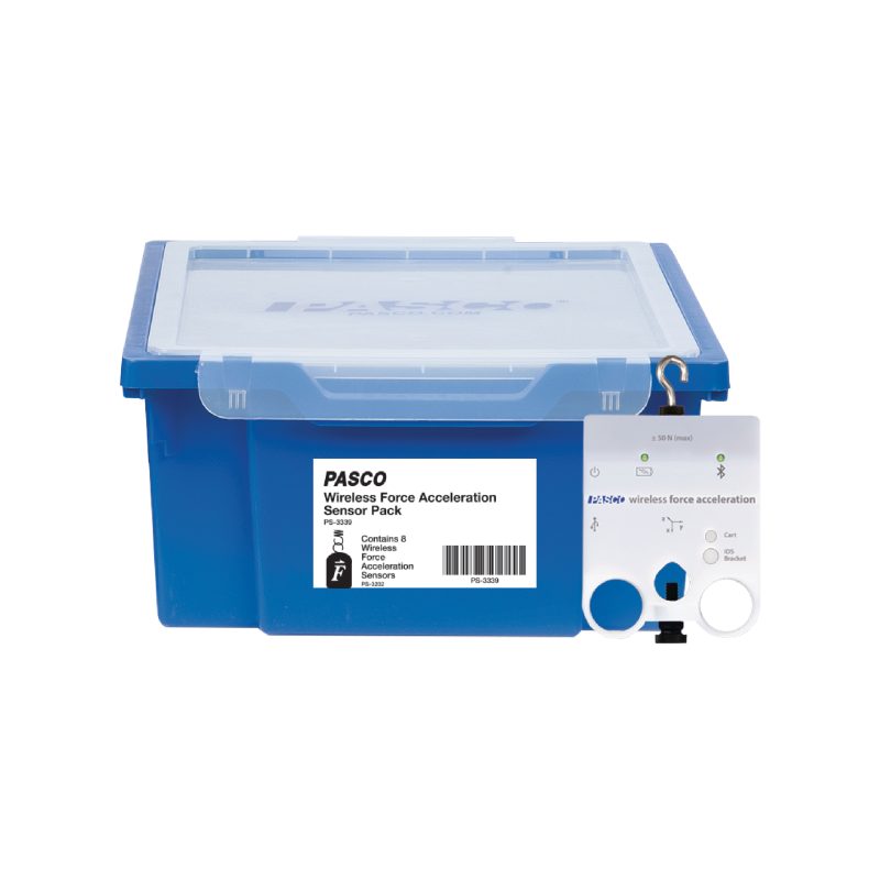 Pack de sensores inalámbricos de aceleración de fuerza
