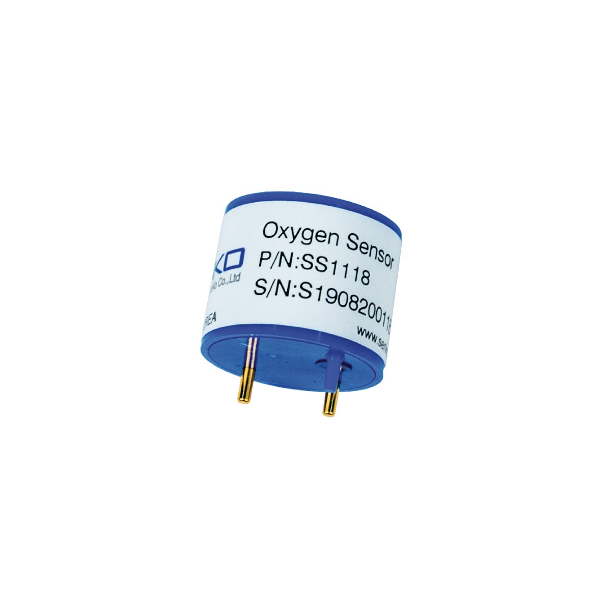 Sensor inalámbrico de reemplazo de gas oxígeno