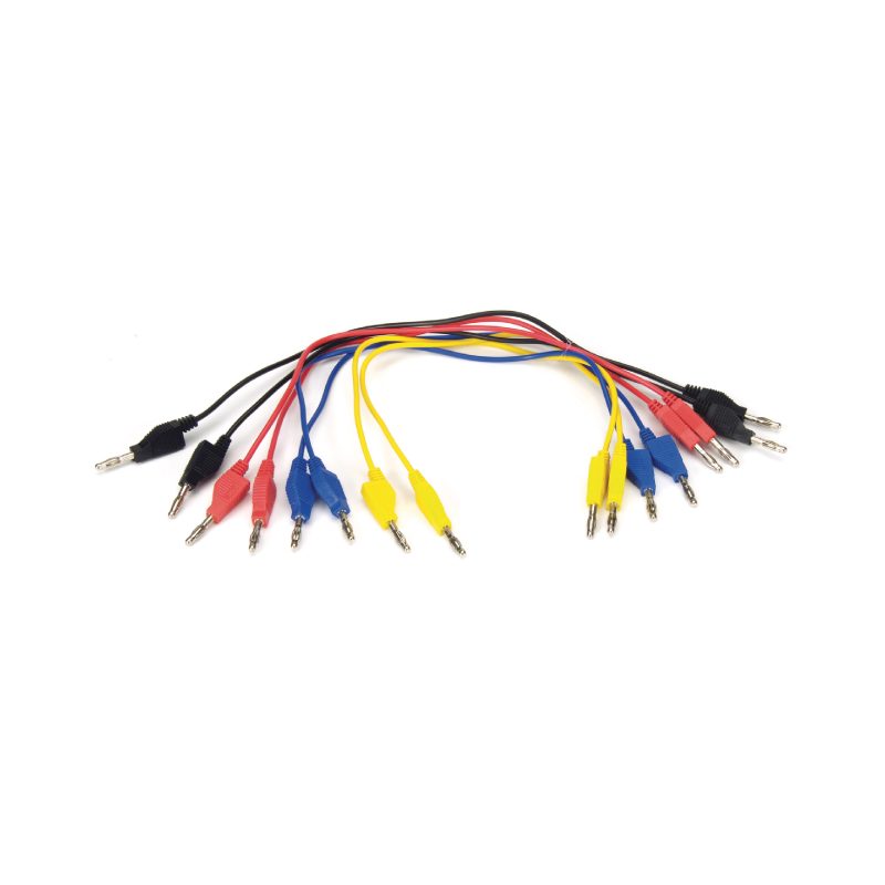 Set de cables con conector tipo banana