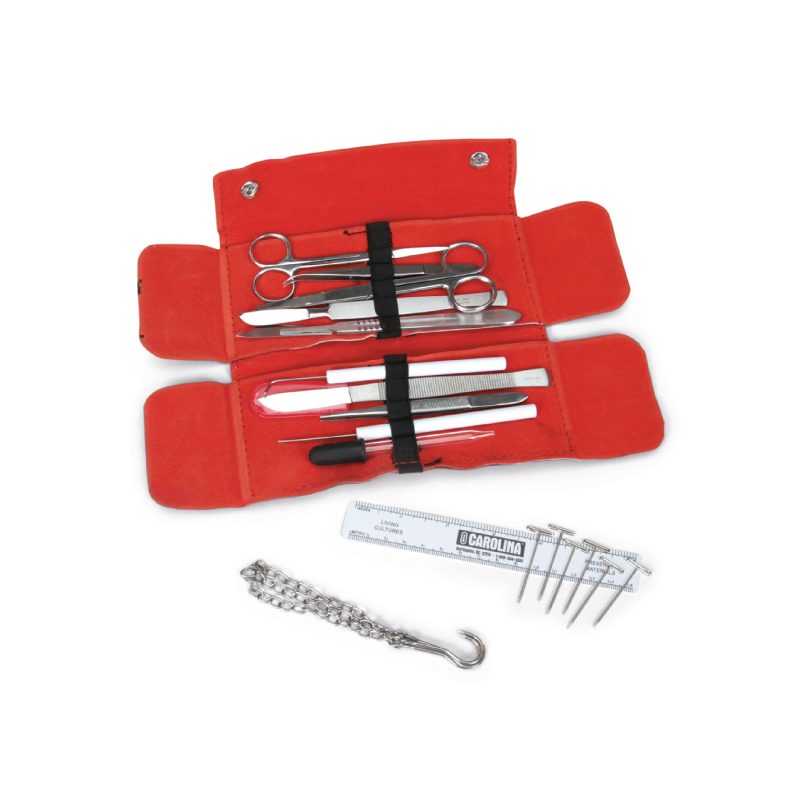 Set de disección de anatomía avanzada con estuche de cuero (621290)