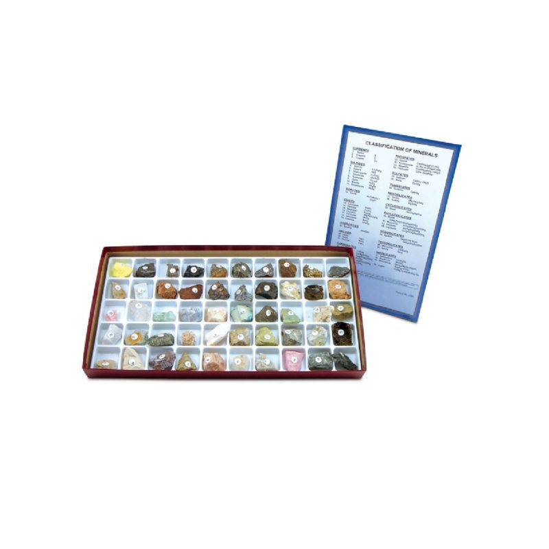 Colección de clasificación de minerales (GEO2194)
