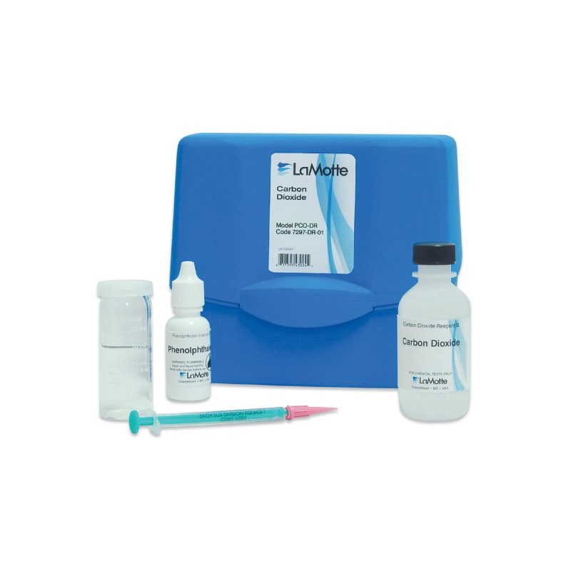 Kits de prueba de agua con dióxido de carbono de parámetro único LaMotte® (652825)